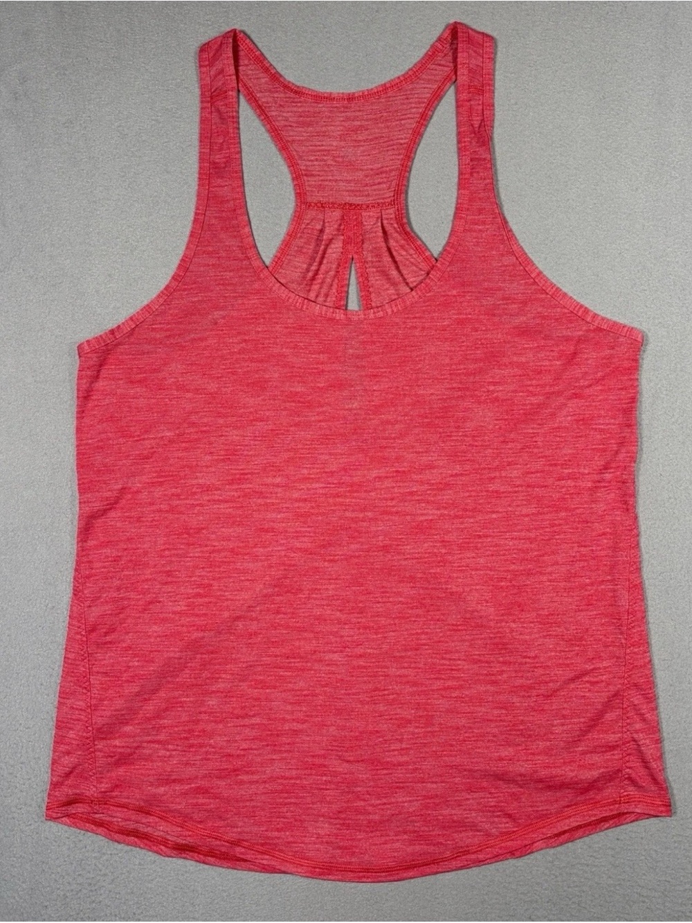 Lululemon Salute the Sun Singlet II Medium Heathered Pink Paradise Lightweight